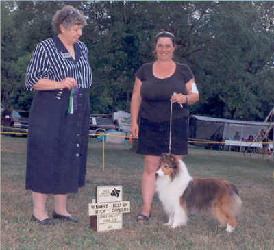 Brooke's four point win